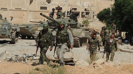دہشت گردوں کے خلاف شامی فوج کا آپریشن جاری