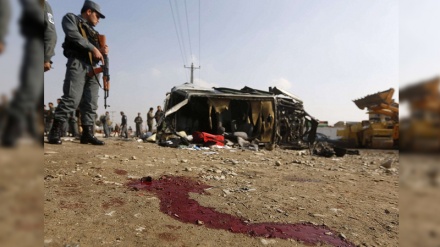 سڑک کے کنارے نصب بم کا دھماکہ، 4 افغان پولیس اہلکار ہلاک 