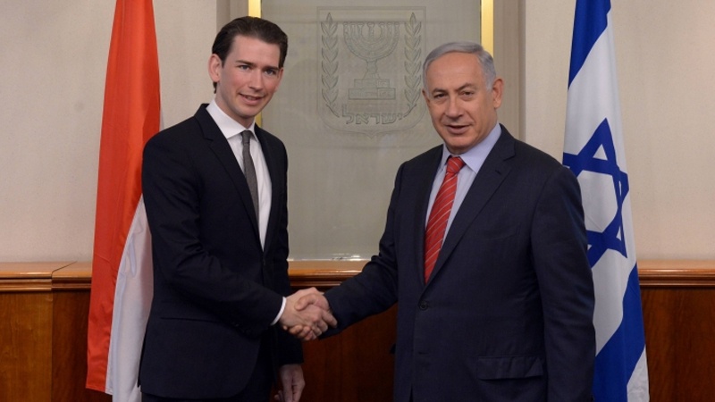 Natanjahu sa šefom austrijske diplomatije