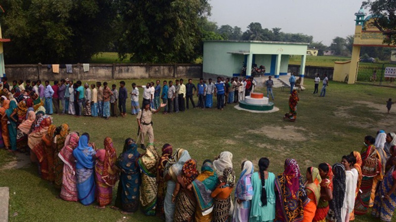 ہندوستان کی ریاست ہماچل پردیش میں ووٹنگ
