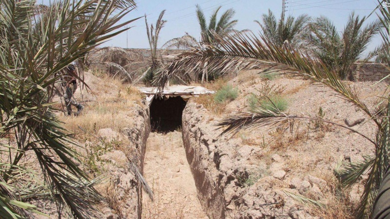 İraqın təhlükəsizlik qüvvələri İŞİD-in məxfi tunellərini məhv etdi