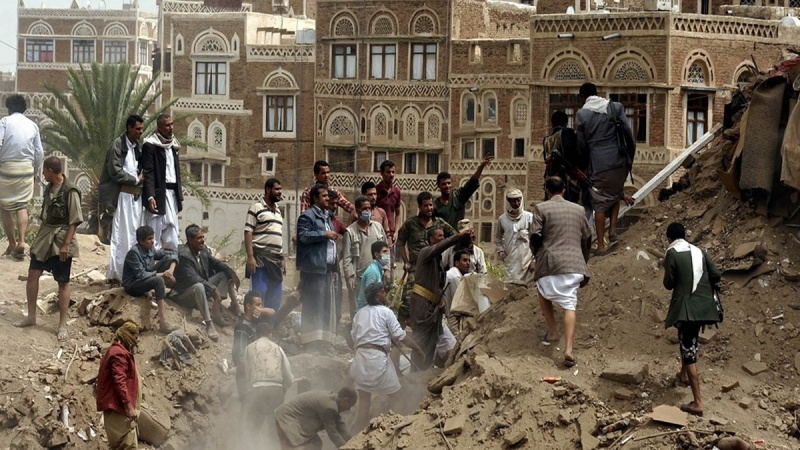 یمن کے خلاف سعودی عرب کے لڑاکا طیاروں کی جارحیت جاری  