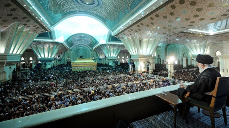 بانی انقلاب اسلامی کی برسی پر قائد انقلاب کا عوام سے براہ راست خطاب