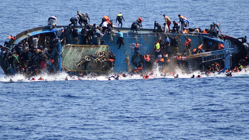 کشتی ڈوبنے سے 12 شامی پناہ گزین جاں بحق
