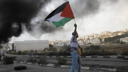 غرب اردن میں مسجد الاقصی کی حمایت میں مظاہرے