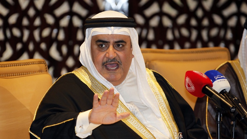 بحرین کے وزیر خارجہ اسرائیل کے ساتھ تعلقات کی بحالی کے پیاسے 