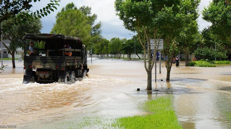 ٹیکساس میں سیلاب سے پانچ امریکی فوجی ہلاک