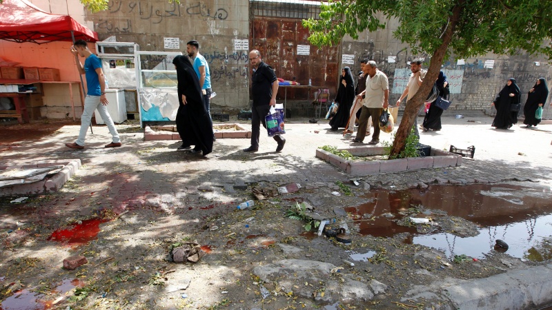 عراق: کاظمین دھماکے میں جاں بحق ہونے والوں کی تعداد اکّیس ہوگئی