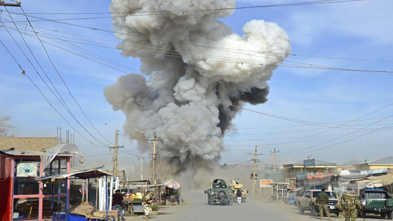 افغانستان میں دھماکے 16 سکیورٹی اہلکار اور 12 طالبان ہلاک