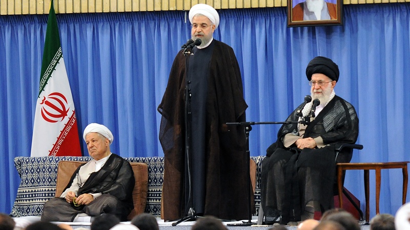 ایران پوری قوت کے ساتھ مظلوم قوموں اور مقدس مقامات کا دفاع کرے گا، صدر حسن روحانی  