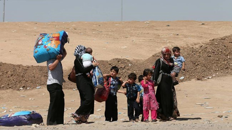 BMT Mosulda didərginlərin sayının artmasından nigarandır
