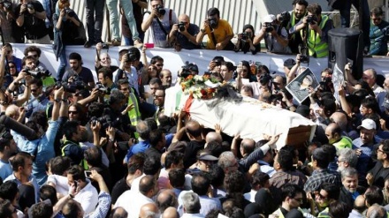 معروف فلم ساز عباس کیا رستمی کی آخری رسومات 