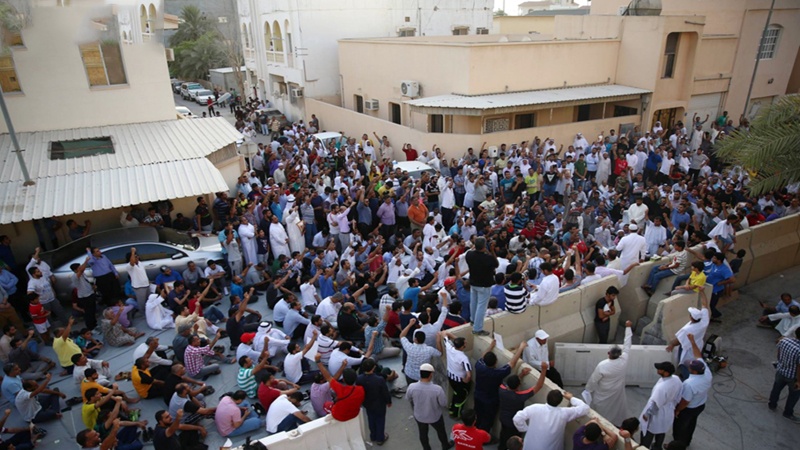 شاہی حکومت کے خلاف بحرینی عوام کا احتجاج اور دھرنا اکیسویں روز بھی جاری