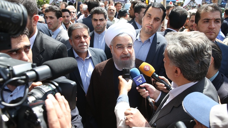Ruhani: Palestinski narod nikada neće biti ostavljen sam