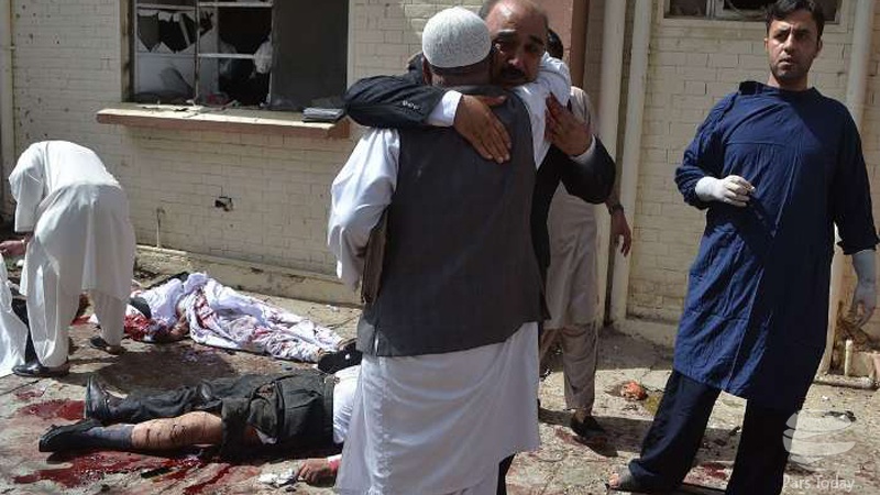 پاکستان ؛ فلسطینیوں کے ساتھ اظہار یکجہتی کے لیے نکالی گئی ریلی کے قریب دھماکہ ؛ 6 جاں بحق، متعدد زخمی