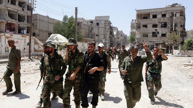  Kuştina  bi dehan terorîstan li operasyona artêşa Sûriyê li Rîf Hemayê