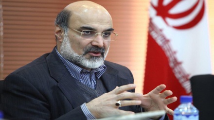 دیداری سەرۆکی ڕێکخراوی ڕادیۆ و تەلەڤزیۆنی ئێران لەگەڵ پارێزگاری حەڵەبی سووریا