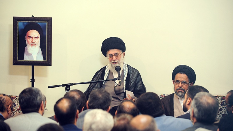 عالمی سامراج کی ناکامی ایمان کی طاقت کے بغیر ممکن نہیں: رہبر انقلاب اسلامی 