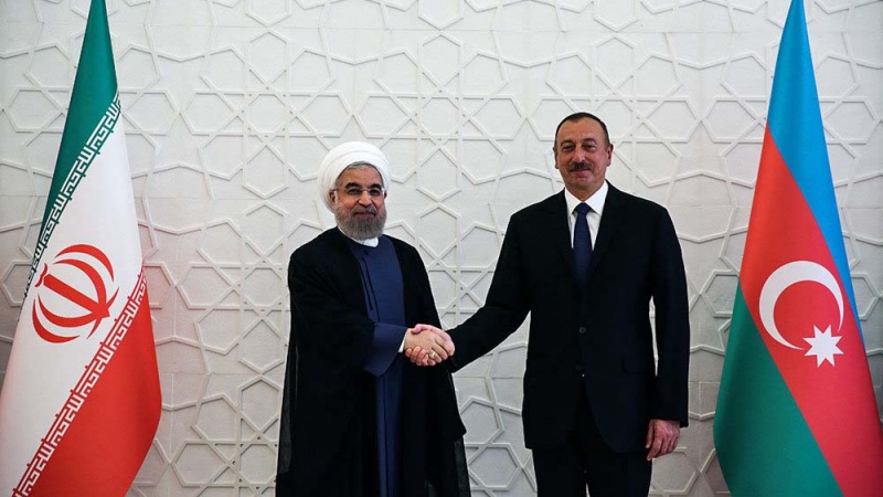 Ruhaninin Astanada Azərbaycan R. prezidenti ilə görüşü