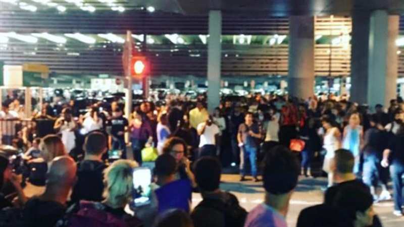 Con F.Kennedi aeroportunda silahlı insident