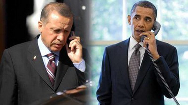 Gotûbêja Obama û Erdogan li bara pêngavên li dijî  DAIŞ`ê û kurdan