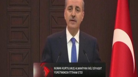 HUMAN KURTULMUŞ ALMANİYANI İKİLİ SİYASƏT YÜRÜTMƏKDƏ İTTİHAM ETDİ