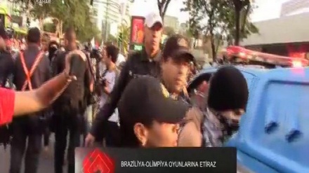 BRAZİLİYA - OLİMPİYA OYUNLARINA ETİRAZ