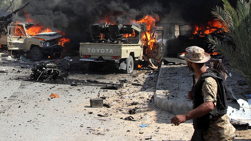 لیبیا میں دھماکے، 33 ہلاک 50 زخمی