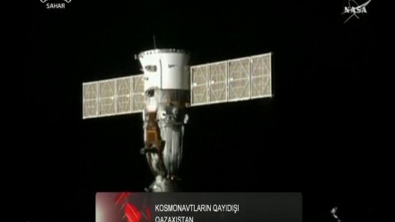 KOSMONAVTLARIN QAYIDIŞI QAZAXISTAN