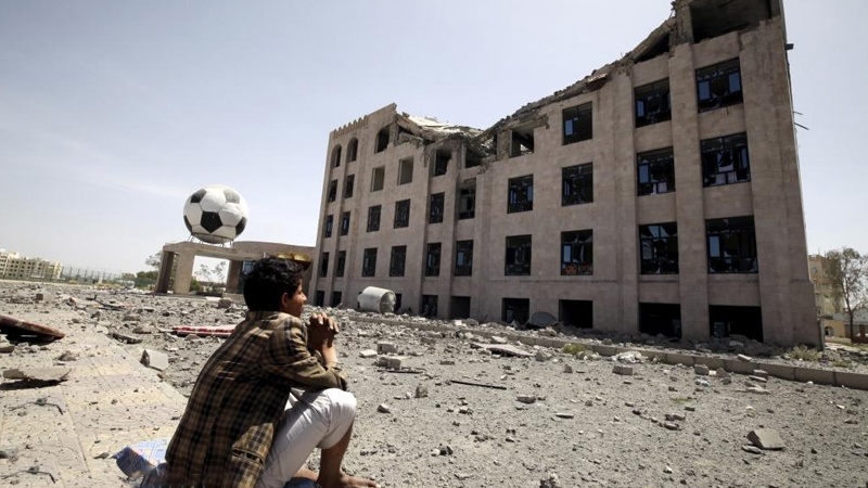 یمن: اسکول پر سعودی عرب کی وحشیانہ بمباری