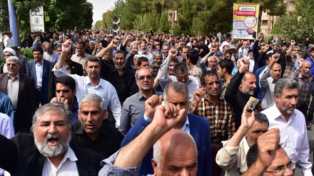  خۆپیشاندانی سەرانسەری لە ئێران بۆ ئیدانەکردنی تاوانکارییەکانی ئالی سعود و ئالی خەلیفە - 1