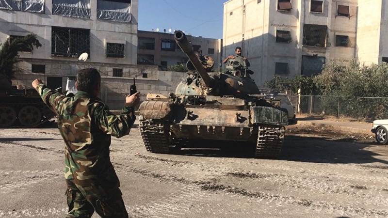 Suriya ordusu hərbi institutlar bölgəsini tam nəzarətə keçirdi