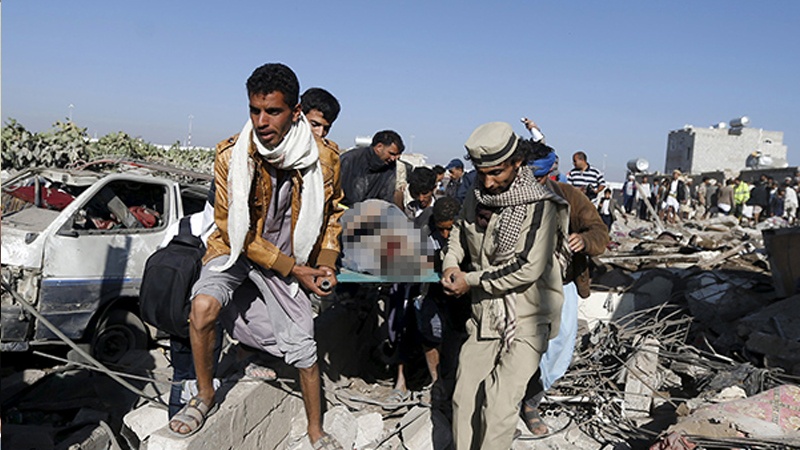 یمن پر سعودی عرب کی وحشیانہ جارحیت، کئی یمنی شہید 