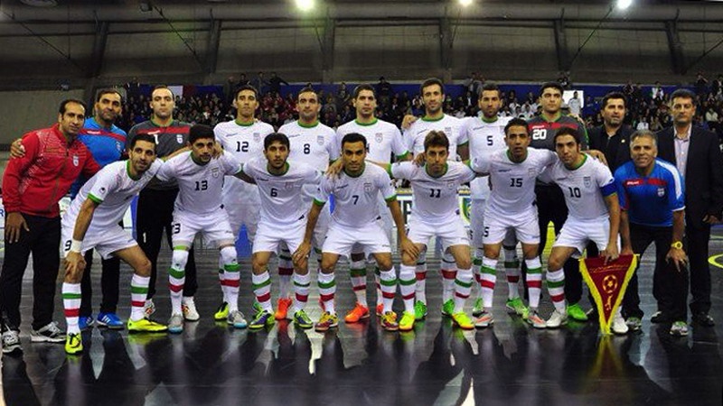 İran futzal komandası Asiya Çempionatında uğurla çıxış edir