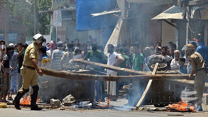 وادی کشمیر میں صورتحال بدستور کشیدہ 