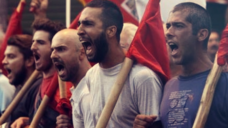 Održavanje antivladinih demonstracija u Grčkoj