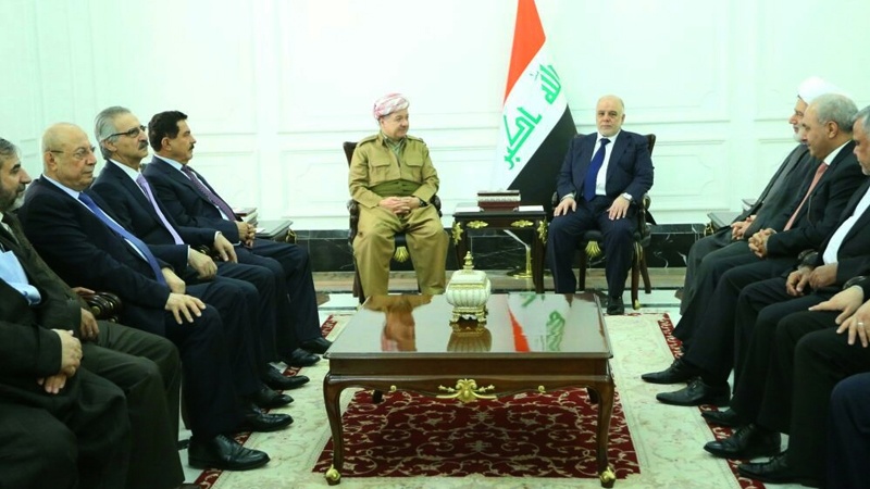 Hevhatina Barzanî tev dewleta Bexdayê