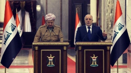 Heydər əl-İbadi Məsud Barzani ilə görüşüb