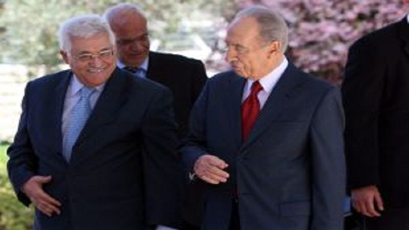 Mahmud Abbas və Şimon Peres