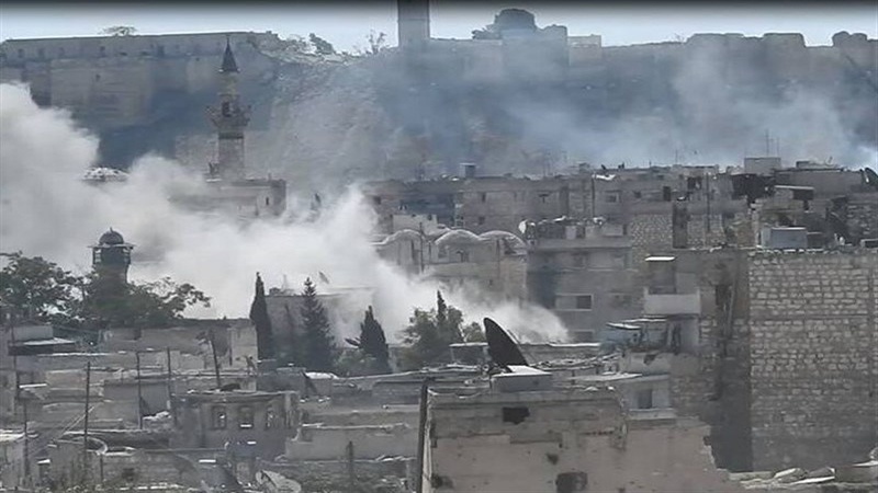 مشرقی حلب میں دہشت گردوں کے درمیان شدید جھڑپ