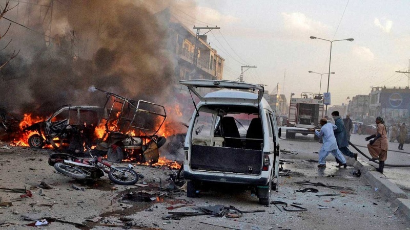 کوئٹہ میں بم دھماکہ، 7 پولیس اہلکارہلاک