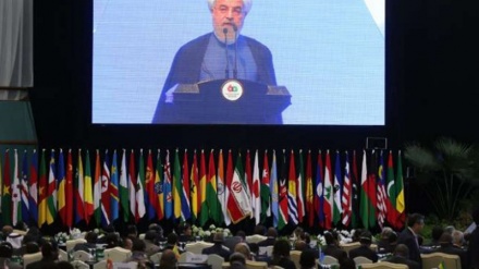 Hevkariya aborî li rewşa aşitî û aramiyê, mijara axiftina Rûhanî li civîna Civata Asiyayî