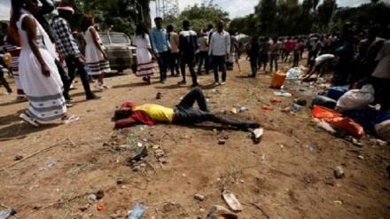 ایتھوپیا میں بھگڈر میں 52 افراد ہلاک، تین روز سوگ کا اعلان