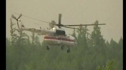 RUSİYA -   YANĞININ SÖNDÜRÜLMƏSİ