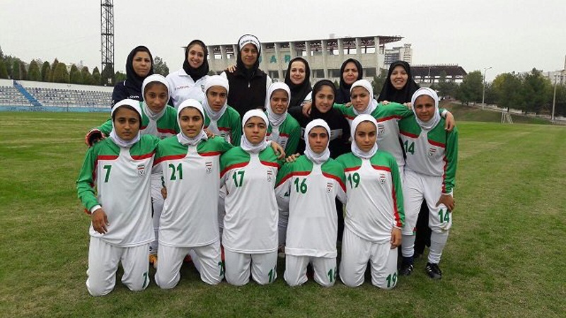  ایران 6- تاجیکستان 0،  ایرانی لڑکیوں کی بہترین کارکردگی