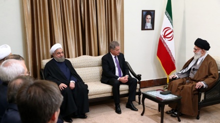 Gotinên Rêberê Înqilaba Îslamî ya Îranê li hevdîtina serokomarê Fenlandê