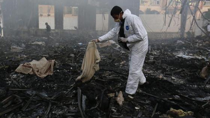 یمن میں ایک ہاسٹل پر سعودی بمباری میں پچاس سے زیادہ افراد ہلاک و زخمی