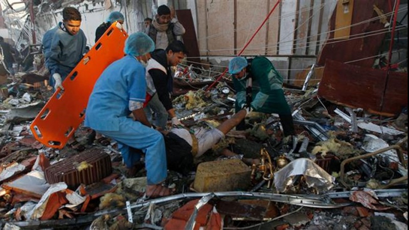 پہلے حملے میں ایک ہی خاندان کے گیارہ افراد جاں بحق ہوگئے۔