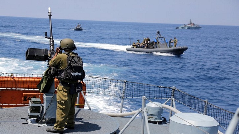 اسرائیل کی ھٹ دھرمی امداد لے جانے والی کشتی کو روک دیا