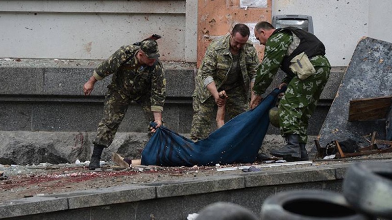 مشرقی یوکرین میں جھڑپیں، تین ہلاک 